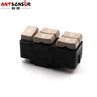 Interruptor Maestro Elevalunas Eléctrico Delantero Izquierdo 5475735 Compatible con BUICK Rendezvous 2002-2007, Interruptor de Control de Puerta del Conductor