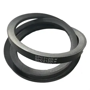 Self Tracking V Belt Polyurethane Timing Belt 22 18 SPC Type Driver Rubber Narrow V-Belt