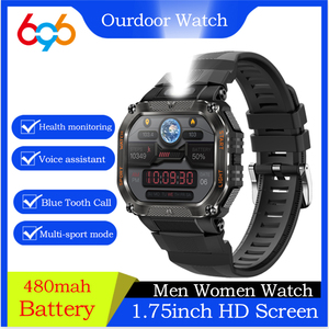 Reloj Inteligente Deportivo HT34 con Pantalla HD, Brújula, Monitor de Ritmo Cardíaco, Bluetooth, Reloj de Pulsera para Fitness con Pantalla TFT Cuadrada - Product Image 6