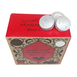 HQRM3380 tavoletta <span class=keywords><strong>carbone</strong></span> tondo 33mm a combustione rapida gloden e nastro per incenso - Product Image 3