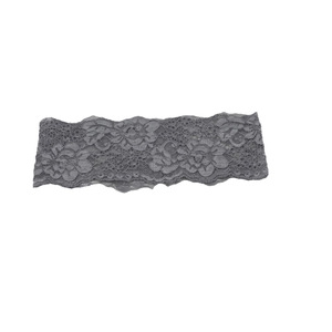 Serre-tête en dentelle extensible vintage européen et américain de 8 cm pour femme, accessoires de <span class=keywords><strong>cheveux</strong></span> creux pour <span class=keywords><strong>mariage</strong></span>, niche haut de gamme - Product Image 5