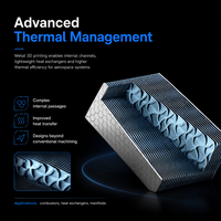 Boîtier de turbomachine intégré en métal haute précision imprimé en 3D avec taille de construction personnalisable pour moteurs et pompes aérospatiales