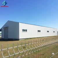 Taller Prefabricado de Acero de Diseño Moderno, Estructura de Acero para Edificio de Oficinas, Garaje, Almacén