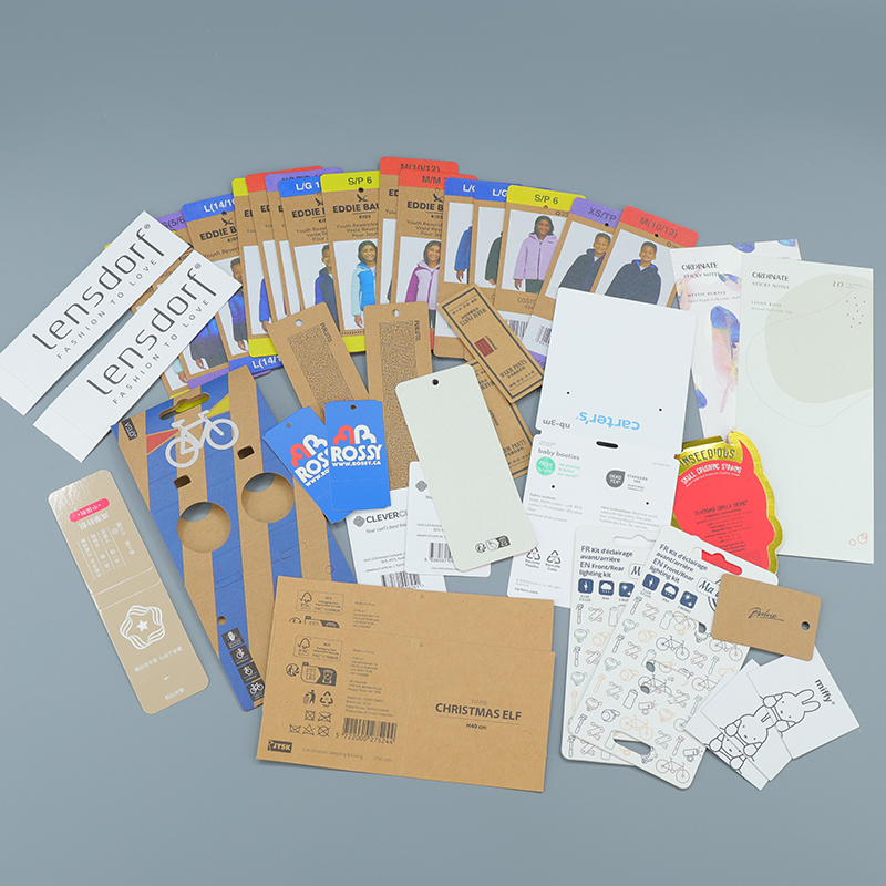 Custom Logo Clothing Hang Tags Clothes Label Special Paper Hang Tags High Quality Hang Tags
