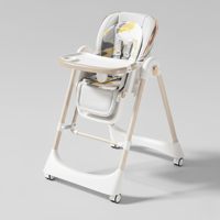 Chaise à bascule pour bébé moderne en plastique convertible, best-seller, avec réglage de la hauteur sur 6 niveaux pour les tout-petits, facile à nettoyer, durable