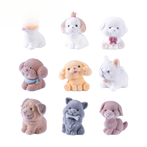 Figura de peluche Weij y adorable cachorro Corgi, pequeño llavero decorativo DIY, accesorio para colgar en la bolsa - Product Image 5