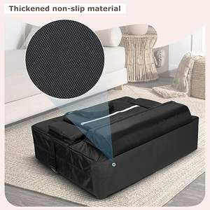 Échantillon gratuit de tables de massage universelles noires professionnelles directement de l'usine: sac de transport à une poche - Product Image 4