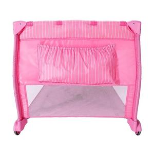 <span class=keywords><strong>Corral</strong></span> portátil plegable de malla metálica de estilo moderno <span class=keywords><strong>para</strong></span> bebés, corralito <span class=keywords><strong>para</strong></span> juegos de bebés, <span class=keywords><strong>para</strong></span> el hogar, comedor, uso en Hotel, amigo de viaje <span class=keywords><strong>para</strong></span> bebés - Product Image 3