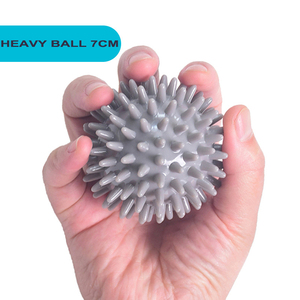 Pelota de Masaje con Púas de Diferentes Durezas (TPR) para Alivio Muscular de Pies, Espalda y Manos, Terapia Física y Ejercicio (Firme, Media, Suave) - Product Image 6