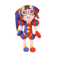 Peluche The Amazing Digital Circus, Clown Ragatha, Poupée de dessin animé Jax, Peluche Joker, Douce et rembourrée, Décoration de canapé, Cadeau de Noël