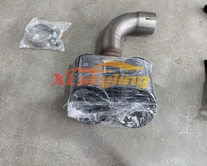 XLstyling kit carrozzeria di alta qualità con tubo di coda paraurti anteriore diffusore minigonne laterali per <span class=keywords><strong>bmw</strong></span> G01 X3M normale 18-20 - Product Image 6