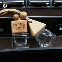Diffuseur de parfum de voiture portable de luxe en bois, mini, à suspendre, très vendu