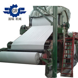 高效 GR-1575 卫生纸制造机 适合小型企业的高品质卫生纸生产机器 - Product Image 4