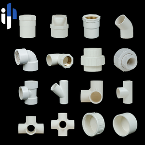 Raccord en <span class=keywords><strong>PVC</strong></span> de haute qualité YiHong avec surface lisse et haute résistance à la pression pour la plomberie, taille personnalisée - Product Image 1