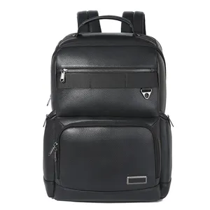 Zaino per Laptop in pelle personalizzato moda sport di grande capacità impermeabile zaino da viaggio con porta Usb