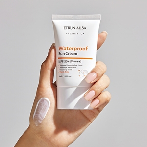 Erun ALISA Corean <span class=keywords><strong>crema</strong></span> solare impermeabile Private Label ampio spettro SPF <span class=keywords><strong>50</strong></span> + con vitamina C + per nutrire il <span class=keywords><strong>viso</strong></span> e il corpo - Product Image 1