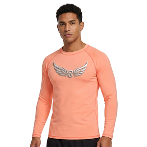 New Children's Unisex <b>Long</b> <b>Sleeve</b> T Shirt Spring Base Layer <b>Undershirt</b> Slim Fit Coated Finish Trendy Ins Style UPF50+ 100% - Product Image 2