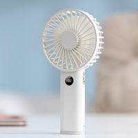 Portable 3600mAh Électrique De Poche Mini Ventilateur Haute Puissance Ventilateurs Refroidis Par Air Camping En Plein Air Personnalisé Portable Batterie Puissance Voiture