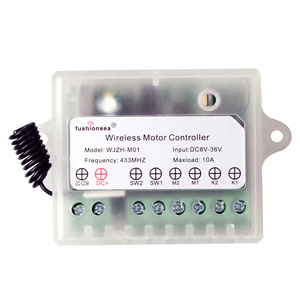 Interruptor de Control remoto de Motor de 12-36 V CC para cortina de puerta retráctil, varilla de empuje eléctrica, actuador lineal, receptor de marcha atrás hacia adelante - Product Image 5