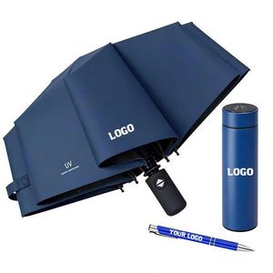 Ww5176 Customizable Logo Sunshade Printed Brand Sublimation <b>Windproof</b> Promotion Gift <b>Umbrella</b> Cheap Wholesale - Product Image 1