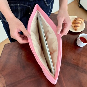 Funda acolchada para portátil de 13 pulgadas, color rosa, a prueba de golpes, para MacBook, estilo estudiantil - Product Image 1