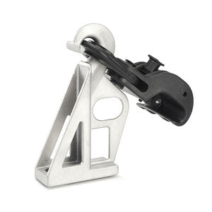 Kit de support de serrage de <span class=keywords><strong>suspension</strong></span> de câble en aluminium ABC Fixations de câble galvanisées avec assemblage de support d'ancrage - Product Image 6