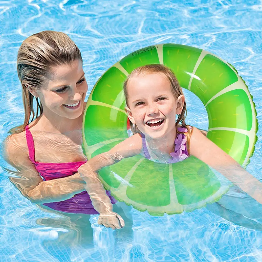 3 Pack Zwemmen Ringen Voor Kinderen Volwassenen, opblaasbare Zwembad Drijft Fruit Zwembad Buizen Voor Zwembad Zomer Strand Water Float Party
