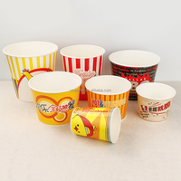 Seau en papier de poulet KFC jetable à emporter