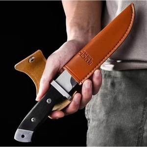 Couteaux transfrontaliers, couteau droit d'extérieur, couteau de survie en milieu sauvage, couteau tactique épaissi, hachoir à viande tranchant - Product Image 2