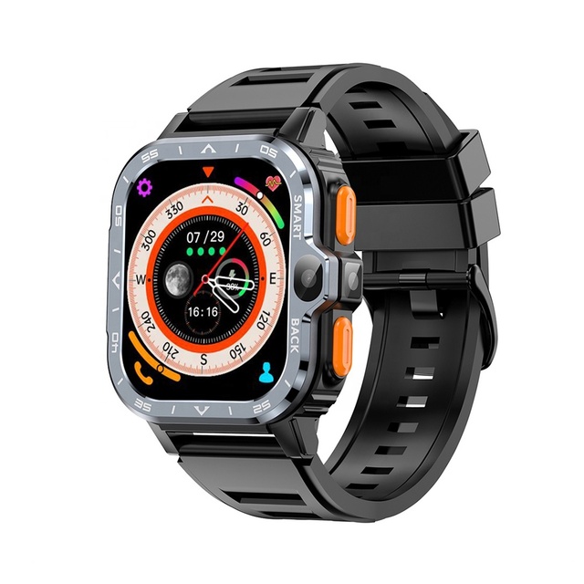 PGD Smart Watch 4G Android 8.1 1.99" Screen Waterproof Video Phone Call Wifi GPS Camera Reloj Smartwatch