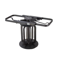 Mécanisme de table à manger AODELI, rotation à 180 degrés, quincaillerie pivotante robuste, conversion pliable de plateau rectangulaire en carré