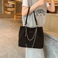 Sac fourre-tout grande capacité Twinkle 2024, nouveau design, sac à main tendance pour femme avec diamants brillants, sac à bandoulière et à l'épaule, sac de bras chic