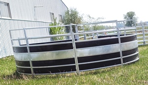 Galvanized Livestock Fence <strong>Panels</strong> Heavy Duty for Horse Cattle Sheep Goat <strong>Round</strong> <strong>Pen</strong> Mobile Corral KLivestock Fence KRound <strong>Pen</strong> - Product Image 3