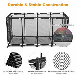 DB Large Pool Storage Bin Black 06PSB004-4GCWL-06 Version améliorée IC Produit - Product Image 2