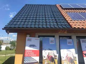 SANGSolar-baldosa de techo Solar de 4,5 kW, equipos de sistema Solar de red, panel BIPV aplicado a villas y apartamentos de alta gama - Product Image 6