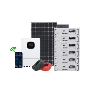 Batería de Gabinete Apilable de Fosfato de Hierro y Litio de 51.2V 800AH, 40KWh, 5000W de Salida, Almacenamiento de Energía Solar Fotovoltaica Integrada - Product Image 1