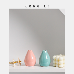 Pot de fleurs en céramique pour plantes succulentes, style jardin domestique, vente en gros, finition émaillée, trou de drainage, écologique - Product Image 3