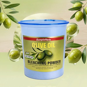 Polvo Decolorante Permanente para el Cabello con Aceite de Oliva, Sin Polvo, Aclarador Fuerte para Todo Tipo de Cabello, Profesional de Salón, Venta al Por Mayor OEM - Product Image 1