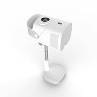 Original de fábrica de gran oferta de enfoque automático LED Mini portátil al aire libre de tiro corto nativo 720P Android 13 WiFi BT 3D 4K proyector de películas