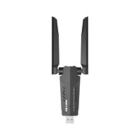 Tarjeta de Red Inalámbrica BL-WTN6500B sin Controlador, WiFi7 Tri-Banda 5G 10/100/1000Mbps Ethernet para Computadora de Escritorio y Portátil, USB en Stock