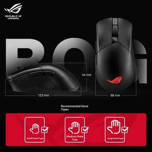 ROG <span class=keywords><strong>เมาส์</strong></span>กล3rd <span class=keywords><strong>ไร้</strong></span><span class=keywords><strong>สาย</strong></span> AP น้ำหนักเบาโหมด Tri-Mode <span class=keywords><strong>เมาส์</strong></span>กลไกที่ออกแบบตามหลักการยศาสตร์มีเซ็นเซอร์36K - Product Image 2