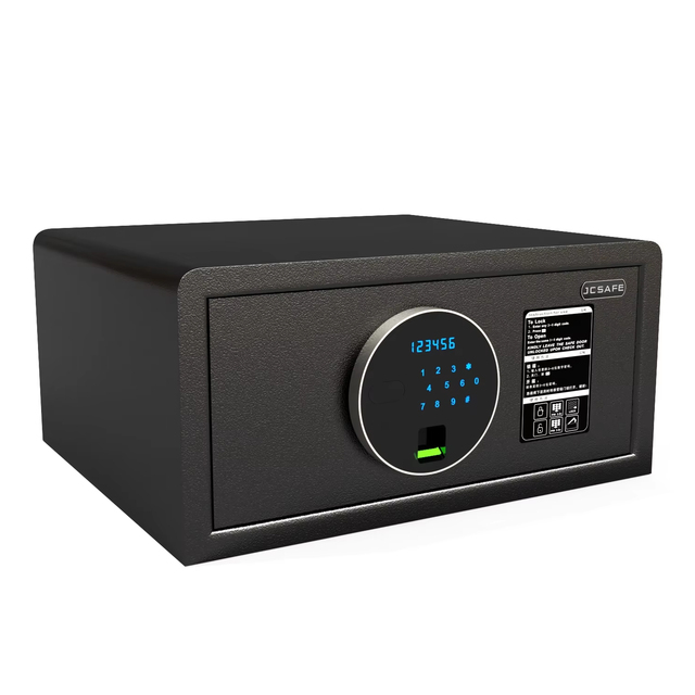 Premium Quality Finger Print Electronic Digital Hotel Safes Box for Sale