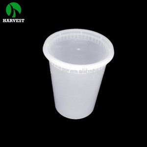 Gobelet en plastique jetable blanc alimentaire de 8 <span class=keywords><strong>oz</strong></span>, 12 <span class=keywords><strong>oz</strong></span>, 16 <span class=keywords><strong>oz</strong></span>, 32 <span class=keywords><strong>oz</strong></span> - Product Image 5