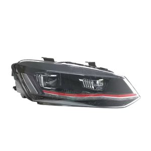 Nuevos Faros LED Dinámicos para VW <span class=keywords><strong>Polo</strong></span> Vento 2010-2017, 12V 100W, Lente de Proyector, DRL, 6000K, Color Rojo, Accesorios Automotrices - Product Image 5