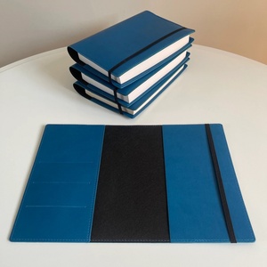 Carnet de notes et organiseur A5 personnalisé à couverture rigide, couverture de carnet <span class=keywords><strong>rechargeable</strong></span> en <span class=keywords><strong>cuir</strong></span> végétalien avec poches intérieures - Product Image 6