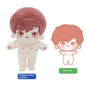 دمى كرتونية مخصصة بالجملة للأميرات من الأفلام/الرسوم المتحركة التلفزيونية، ألعاب قطيفة فائقة النعومة محشوة بقطن البولي بروبيلين مع وظيفة التدفئة - Product Image 1