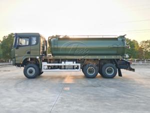 Custom 6×6 off-road green Shacman X3000 sewage <b>suction</b> truck with dual oil <b>pumps</b>, applicable for winter construction. - Product Image 4