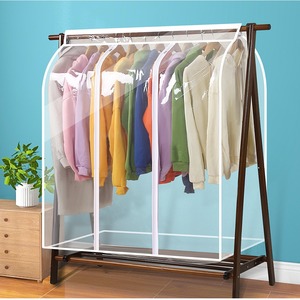 Funda protectora transparente para ropa en 3D, tipo gancho rectangular, lavable, impermeable, para almacenamiento en el dormitorio - Product Image 2