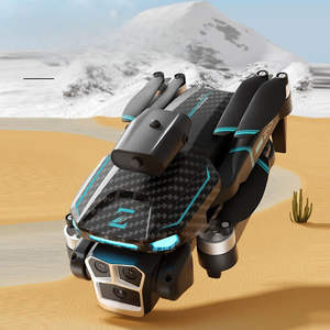 Dron Z101 Rc con cámara HD 4k/6K, cuadricóptero sin escobillas, giro de 360 grados, mini dron para selfies, vuelo estacionario, evitación de obstáculos en 4 direcciones - Product Image 2