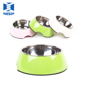 Mangkuk Plastik Kanvas Air Dapat Dilipat, Mangkuk Peliharaan Melamin Anjing Panas - Product Image 1